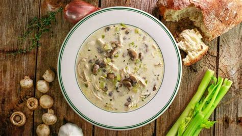 Cream Of Chicken And Roasted Garlic Soup Rachael Ray Show