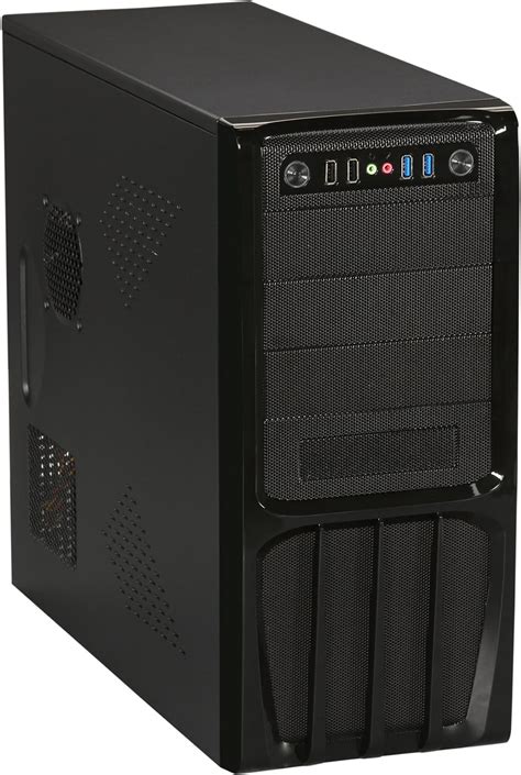 amazoncom rosewill atx mid tower computer case  psu solid