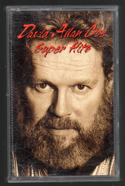 david allan coe super hits sold cassette tape