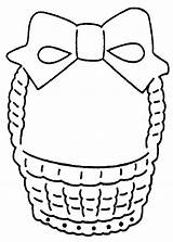 Basket Easter Empty Coloring Printable Clipart Clip Baskets Cliparts Pattern Designs Library Part Popular sketch template