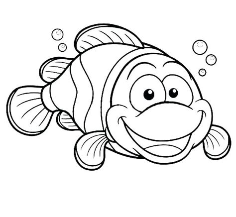clown fish coloring page  getcoloringscom  printable colorings