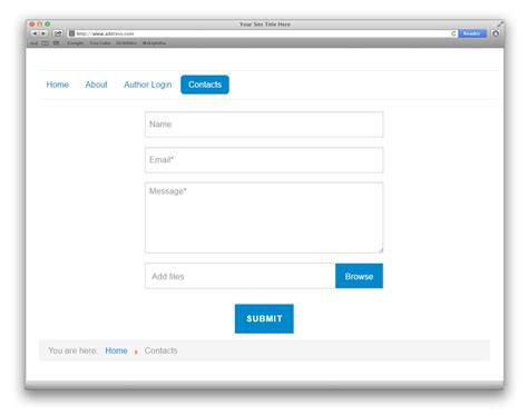 tutorial   create contact form  joomla joomly blog