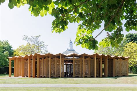 gallery    serpentine pavilion designed  lina ghotmeh