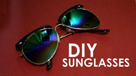 how to make your own custom sunglasses youtube