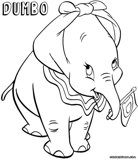 dumbo coloring pages coloring pages    print