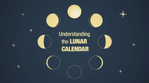 understanding  lunar calendar youtube