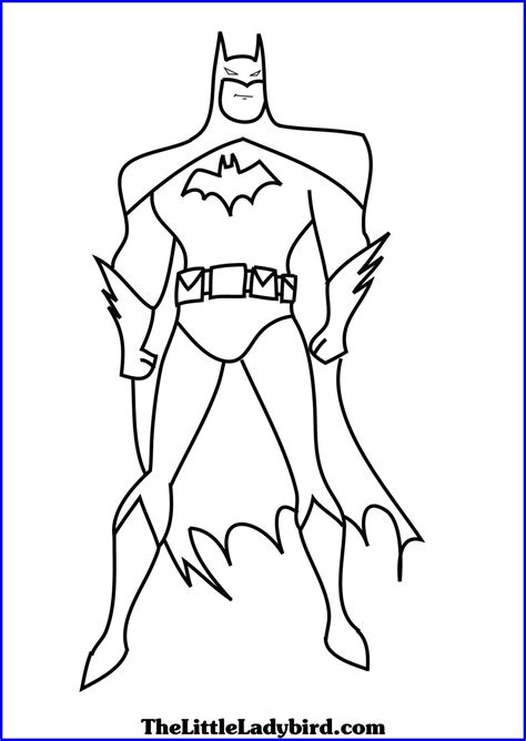 printable batman coloring pages  getdrawings