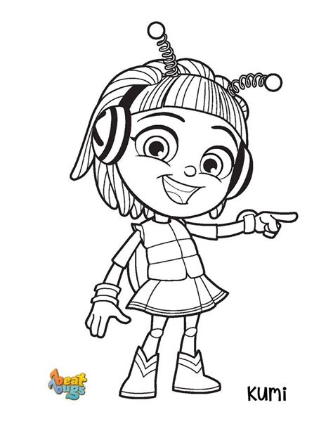 beat bugs coloring pages  coloring pages  kids