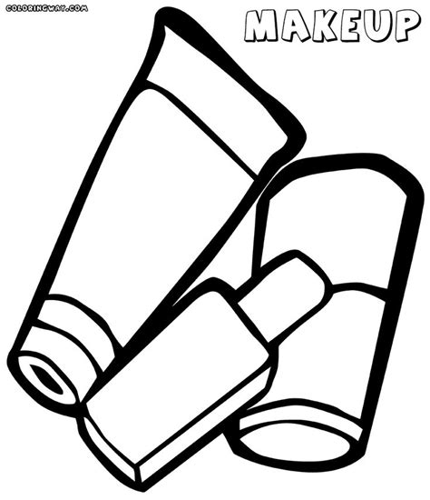 makeup coloring pages coloring pages    print star