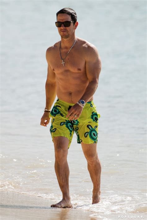 mark wahlberg shirtless in barbados pictures december 2018