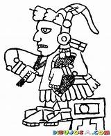 Maya Mayas Aztecas Azteca Pintar Dibujosa Encanta бесплатные раскраски Mmmm Piedras Olmeca Olmecas Mica sketch template