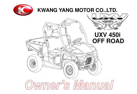 kymco uxv  owners manual   manualslib