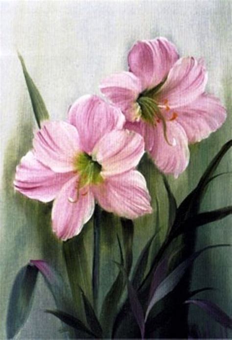 Pin By Patricia Anderson On Flowers Flower Art Painting