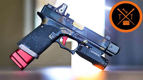 custom glock  agency arms  compensator review