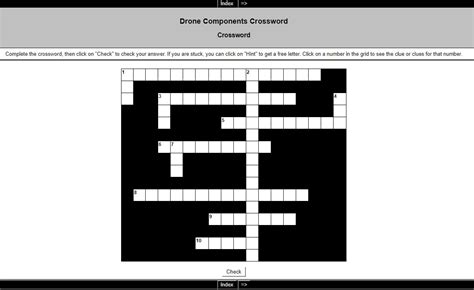 drone team crosswords drone components offline