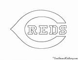 Reds Cincinnati Logo Stencil Mlb Coloring Pages Search Pumpkin Kids Again Bar Case Looking Don Print Use Find sketch template