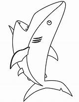 Shark Coloring Cartoon Pages Kids Tooth Printable Cliparts Drawing Clipart Boy Sea Animal Teeth Clip Colouring Color Library Popular Print sketch template