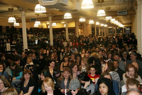 russell brand attracts hundreds of women and a few man fans to new york book signing daily