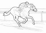 Coloring Pages Horse Horses Race Wild Breyer Seabiscuit Herd Color Mustang Printable Racing Foals Print Getcolorings Good Getdrawings Popular Colorings sketch template