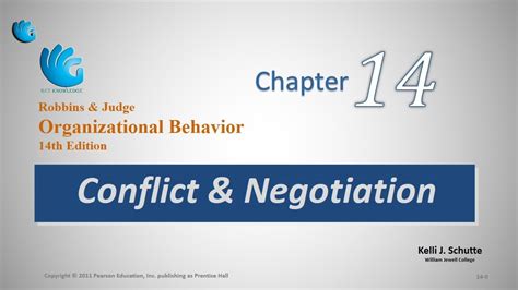 conflict and negotiation organizational behavior chapter 14 youtube