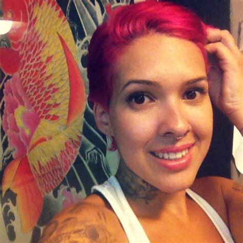 pinkhair girltattoo inked girl colours tattoo tattooed