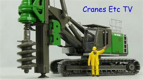conrad delmag rh  drilling rig  cranes  tv youtube