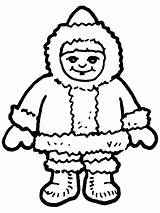 Coloring Pages Inuit Eskimo Boy Cute Template Colouring Printable Sheet Girl Color Supercoloring Getcolorings Calendar Colorin Categories sketch template