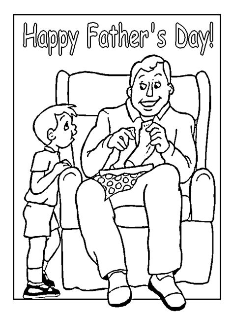 coloring pages fathers day coloring pages  fathers day