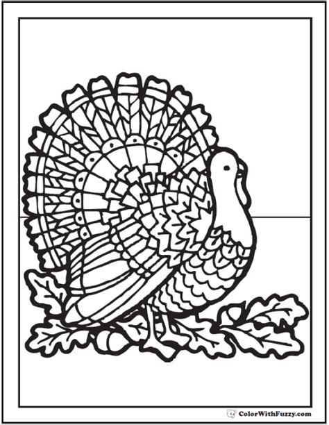 thanksgiving coloring pages customize