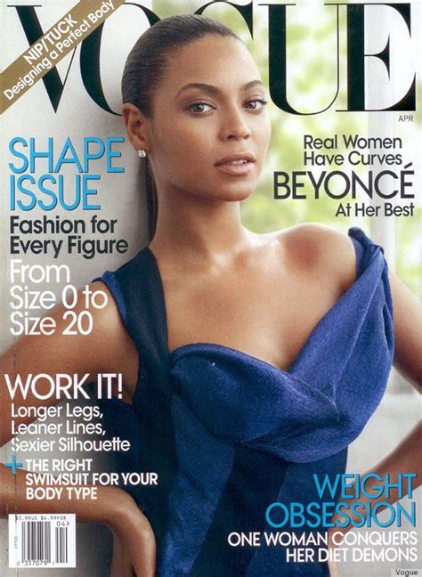 Beyonce S First Vogue Cover Was So Sophisticated Featuring A Slicked