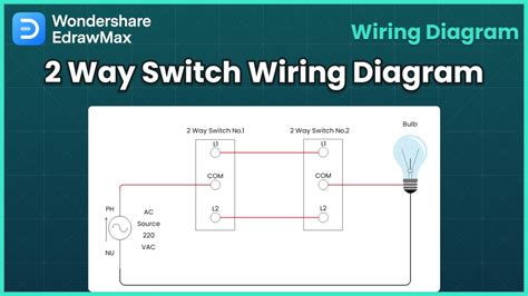 switch electrical wiring diagram edrawmax youtube