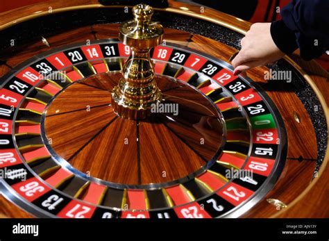 spinning casino roulette wheel gambling  casino equipment stock