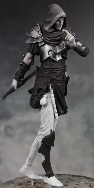 Powell S Painting Projects Dark Elf Assassin Part 1