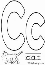 Letter Coloring Pages Kids Alphabet Drawing Cat Printable Letters Cool Cartoon Crafts Print Craft Getdrawings Numbers Coloringtop sketch template