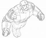 Colossus Coloring Marvel Pages Action Alliance Ultimate Printable Juggernaut Colossal Men Popular sketch template