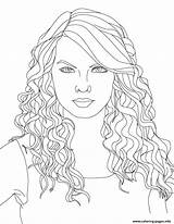 Swift Coloring Taylor Pages Printable Print Color Book sketch template