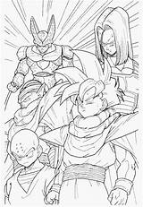Dragon Ball Coloring Pages Group03 Printable sketch template