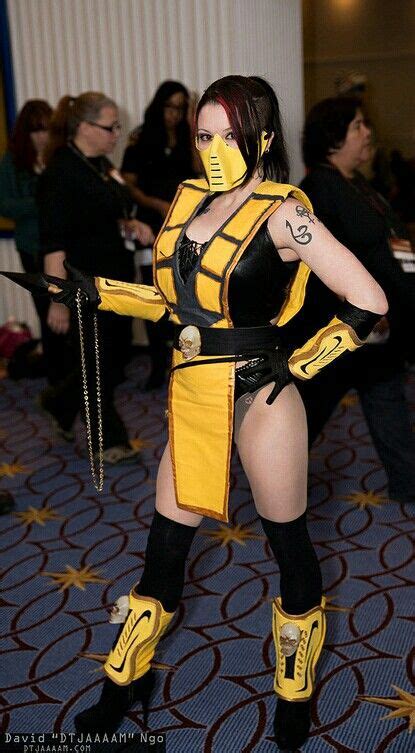 pin by michelle silva on m k scorpion cosplay woman cosplay cosplay