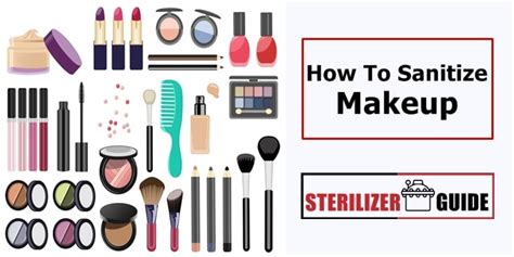 how to sanitize makeup step by step guide by dr m a baset