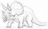 Coloring Pages Triceratop Dinosaur Triceratops Printable Drawing Draw Color Dinosaurs Jurassic Print Colouring Coloringpagesonly Online Park Supercoloring Categories Kids Choose sketch template