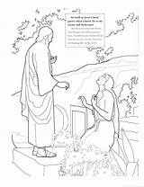 Elisha Lds Resurrection Widow Follow Liahona Easter Colorpage Savior Testament Tomb Friend sketch template