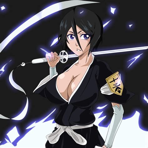 Bleach Rukia Cool New Sexy Look By Greengiant2012 On Deviantart