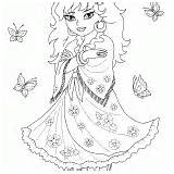 Gypsy Cassandra Colorare Princesa Princesse Princesinhas Disegni Milena Mirabella Trono Erede Royaume Colorkid Coloriages Malvorlagen Kolorowanki sketch template