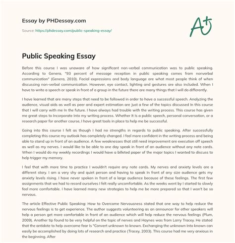 public speaking essay  words phdessaycom