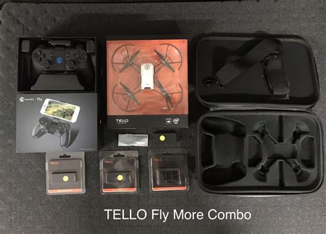 dji tello fly  combo photography drones  carousell