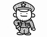 Sergeant Coloring Coloringcrew sketch template