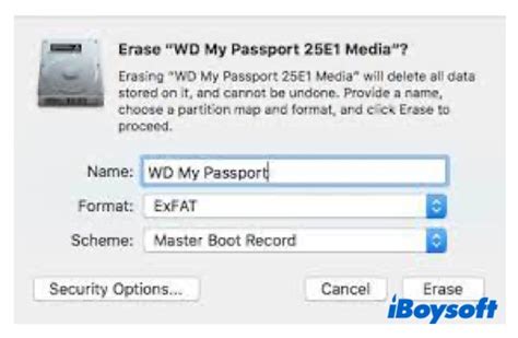 how to format wd my passport for mac no data loss