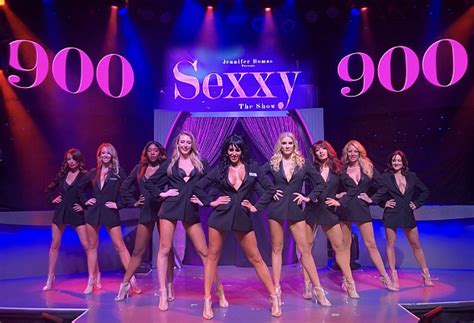 “sexxy the show” starring jennifer romas celebrates 900th performance