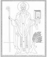 Augustine 28th Monica Pius Pope Hippo sketch template
