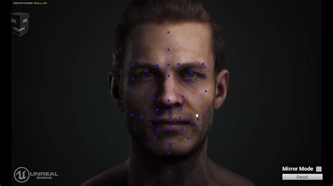 realistic computer generated face
